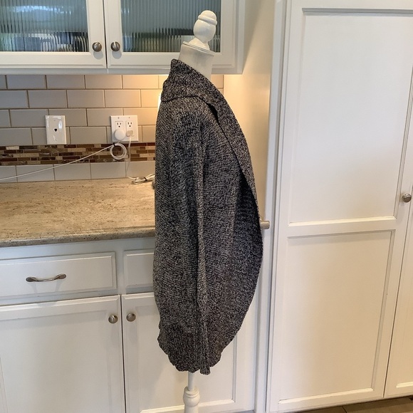 Black & White RD Style Open-Front Women's Sweater Large - Picture 3 of 6